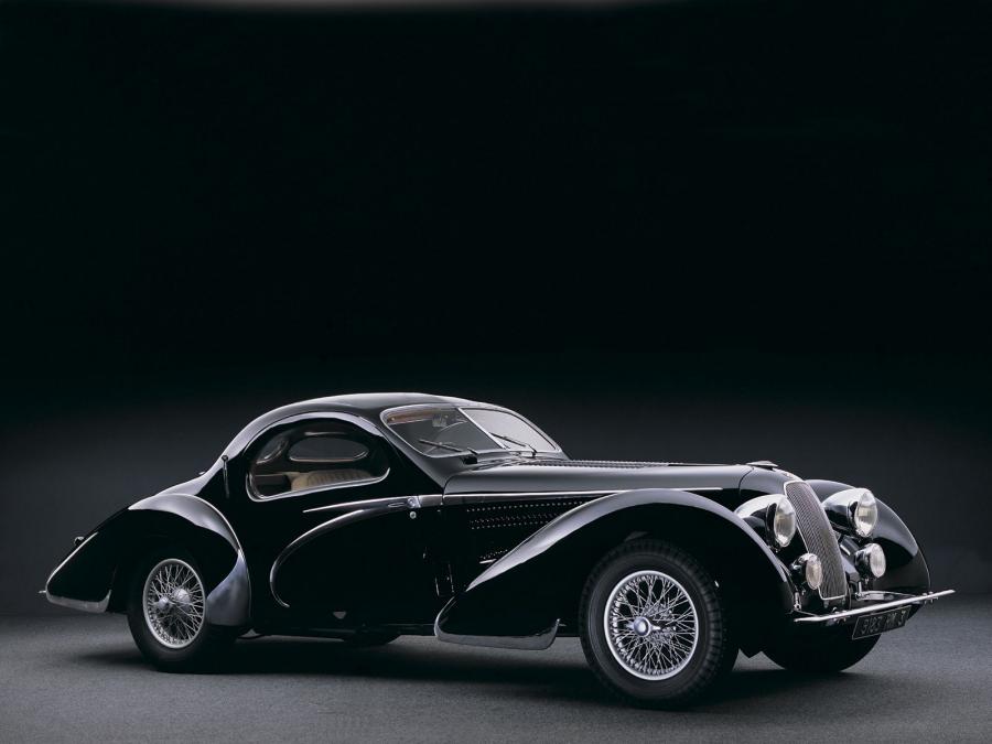  Talbot-Lago T150C Teardrop Coupe by Figoni & Falaschi 1938 года  (фото 2 из 9)